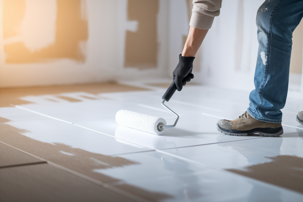 Peindre un Sol : Comment Réussir sur Carrelage et Autres Surfaces