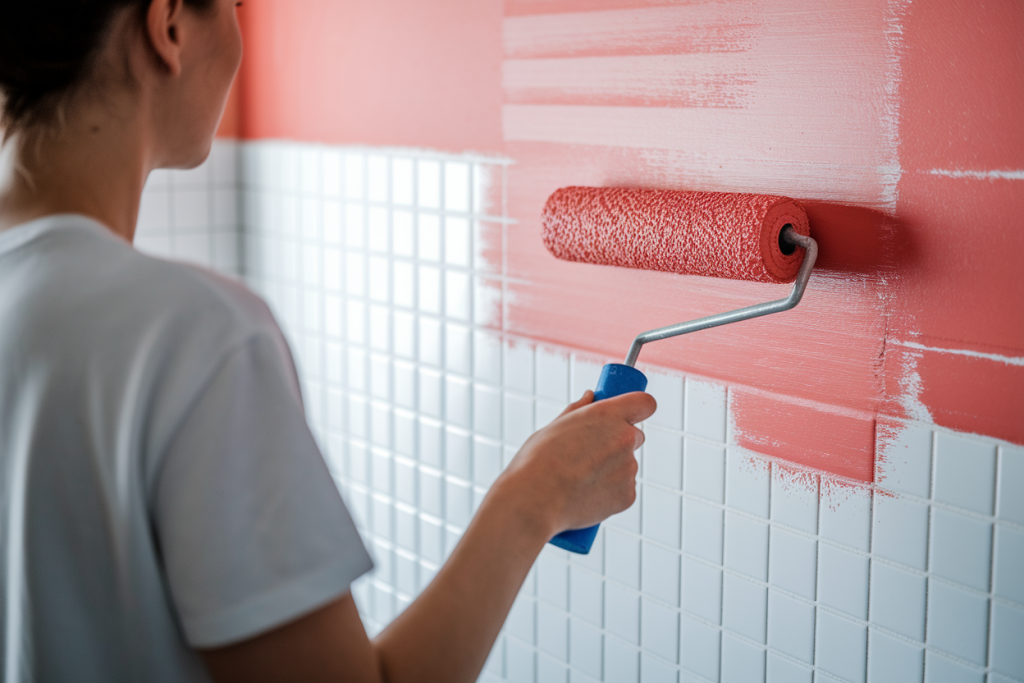 Peindre sur du Carrelage : 7 Étapes pour Réussir Votre Projet Mural