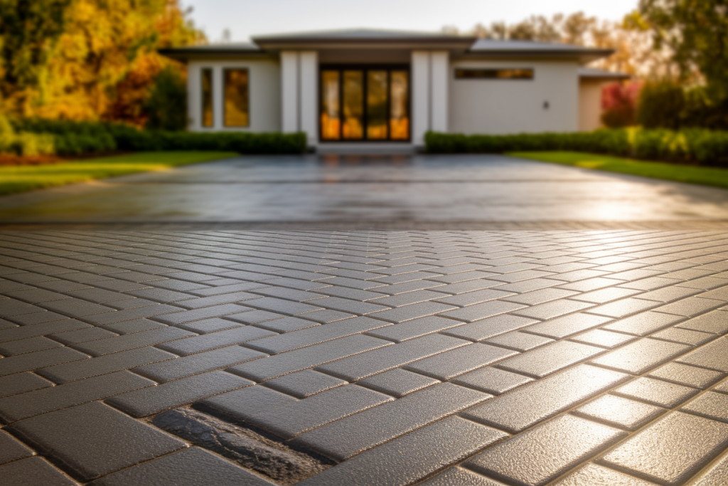 allee-beton-texture-motifs-maison-moderne