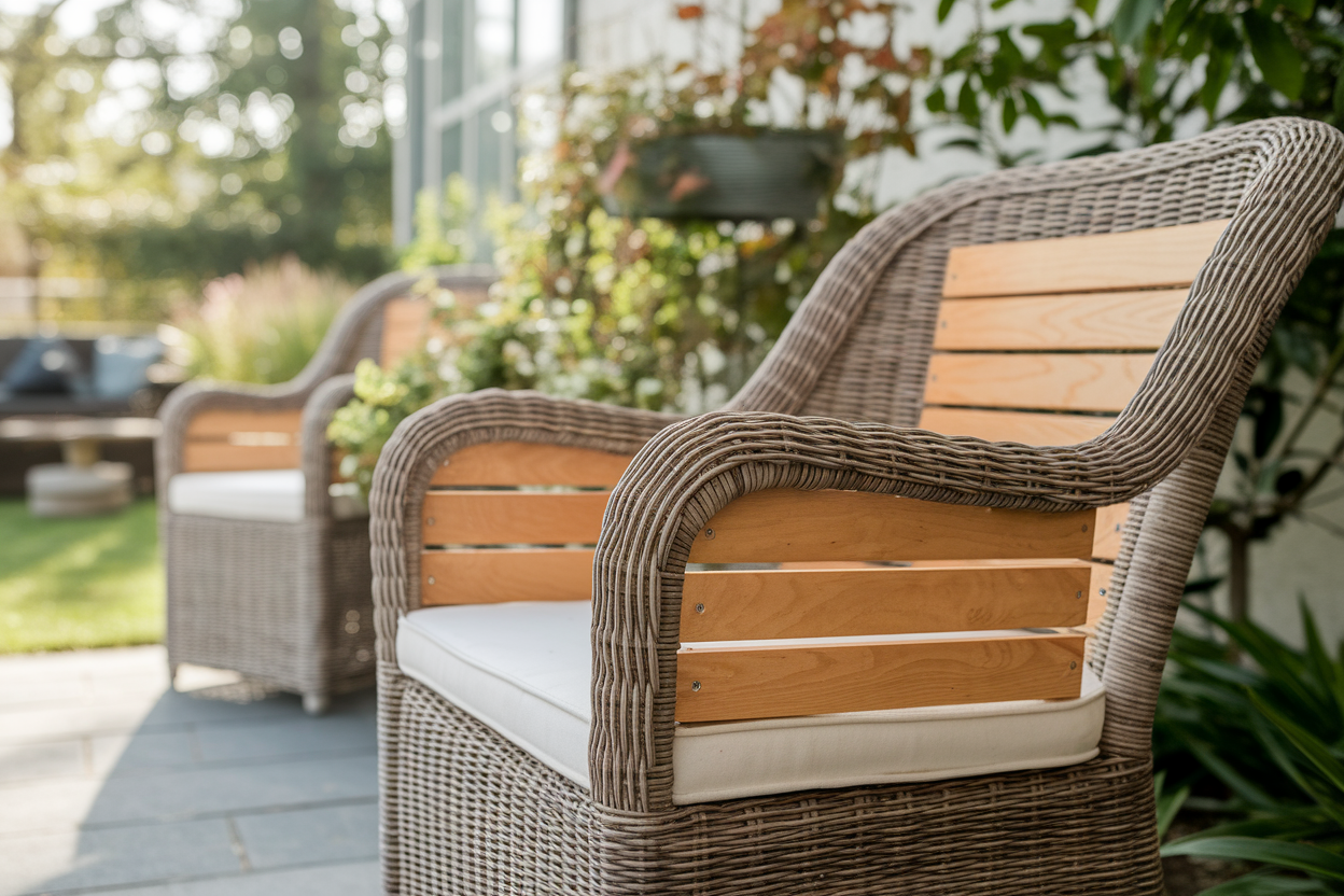 chaise-osier-reparee-panneaux-bois
