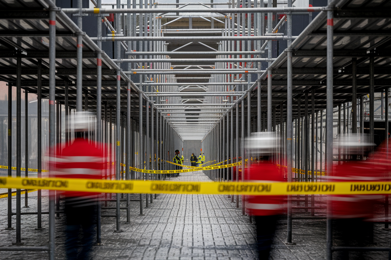 chantier-lausanne-echafaudages-ruban-securite