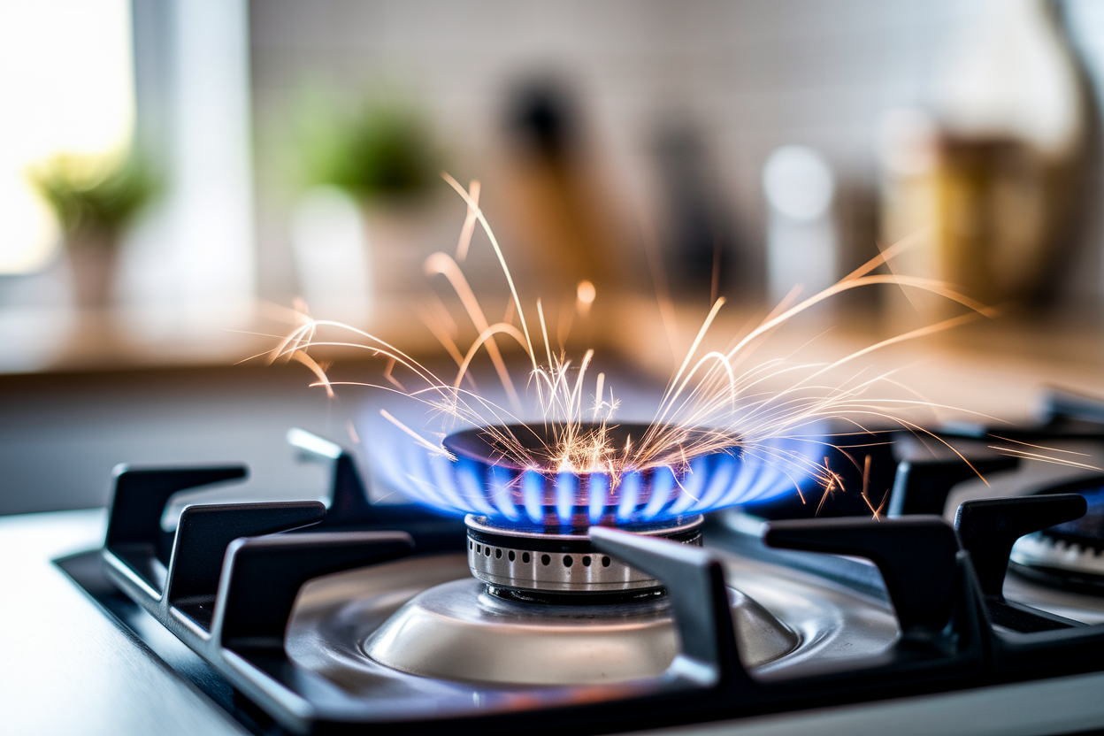 gros-plan-cuisiniere-gaz-bruleur-etincelles