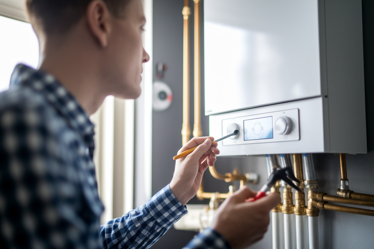 technicien-chaudiere-gaz-outils-reparation