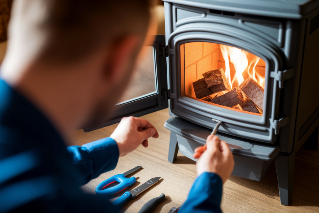 technicien-dos-poele-granules-outils