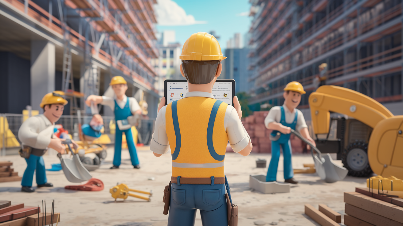 entrepreneur-chantier-tablette-ouvriers-equipements
