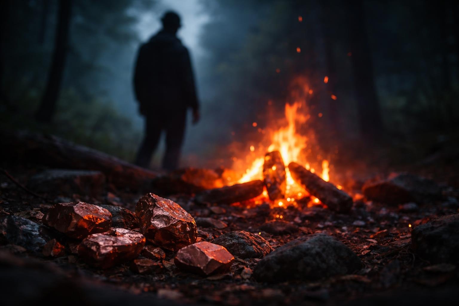 silhouette-floue-feu-camp-foret-mystere