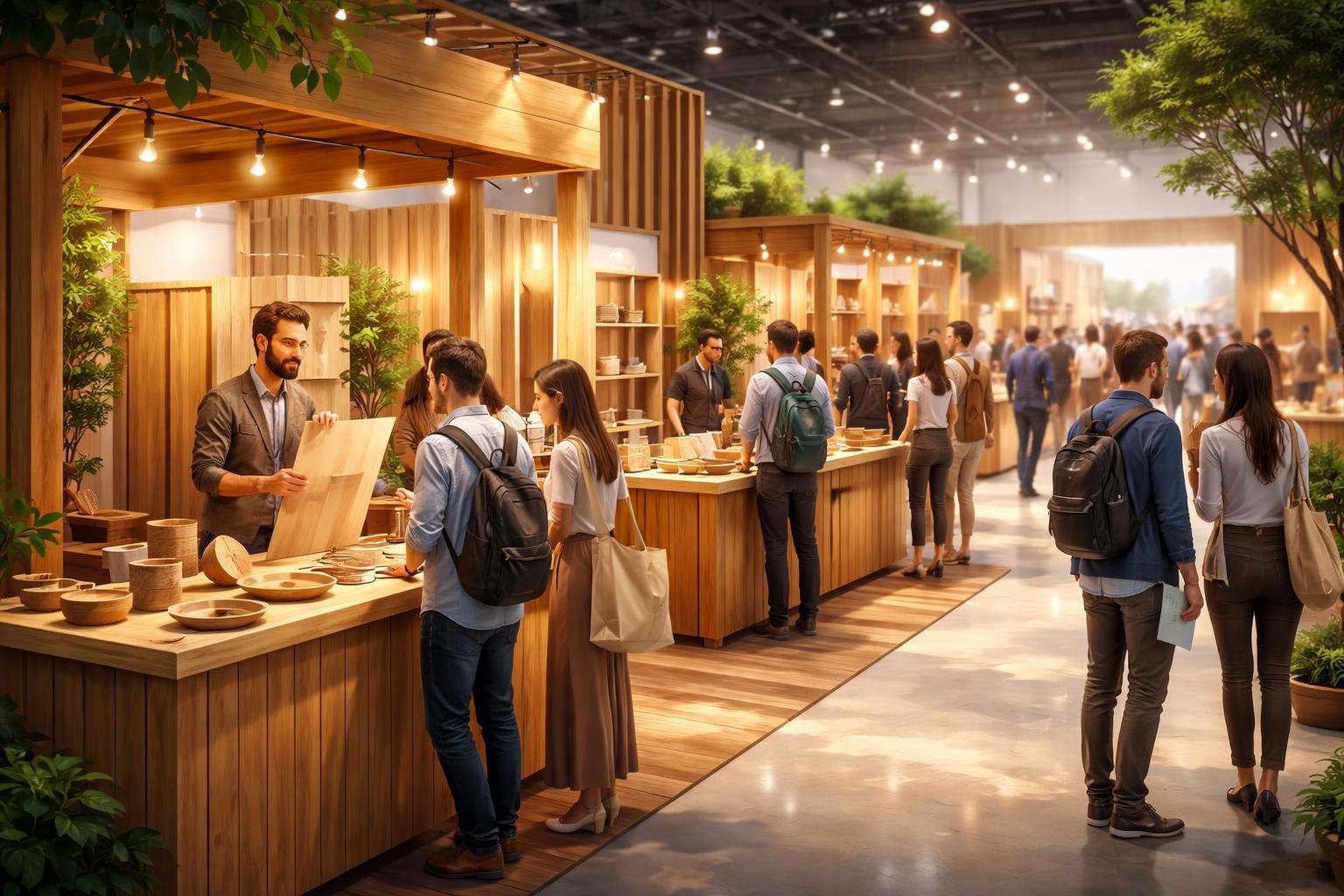 salon-professionnel-bois-stands-visiteurs